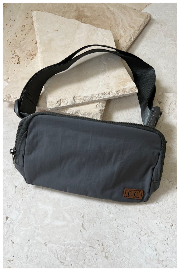 Charcoal Fanny Pack