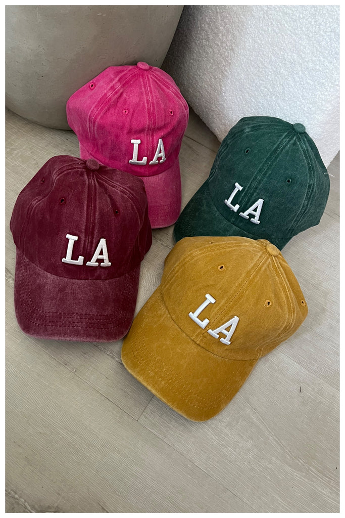 2.0 LA Vintage Embroidered Hat