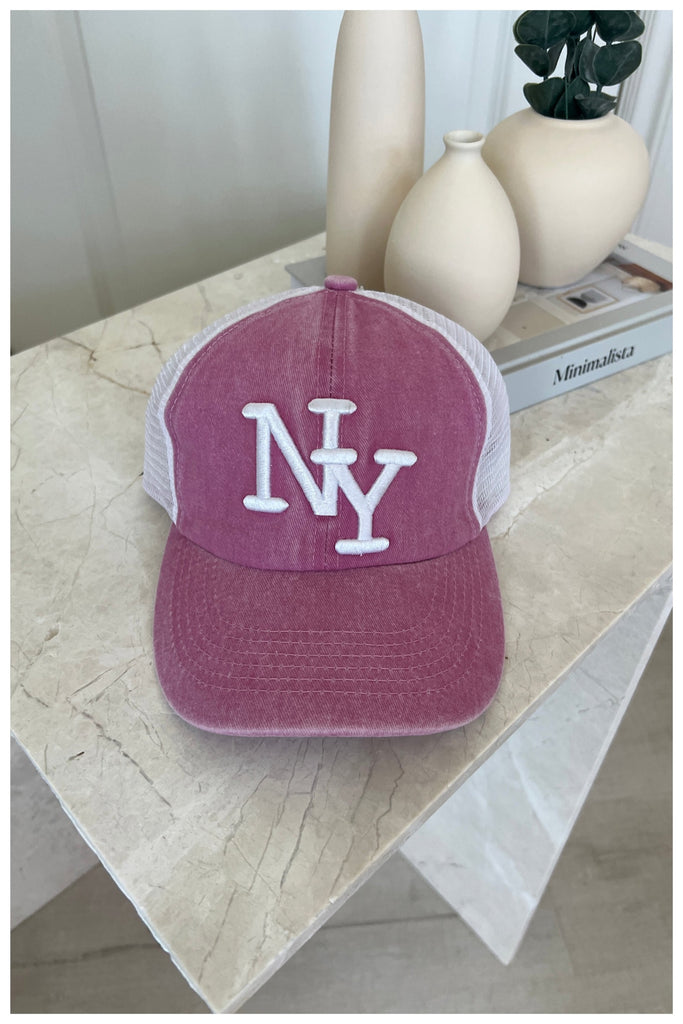 NEW YORK Trucker (Pink)
