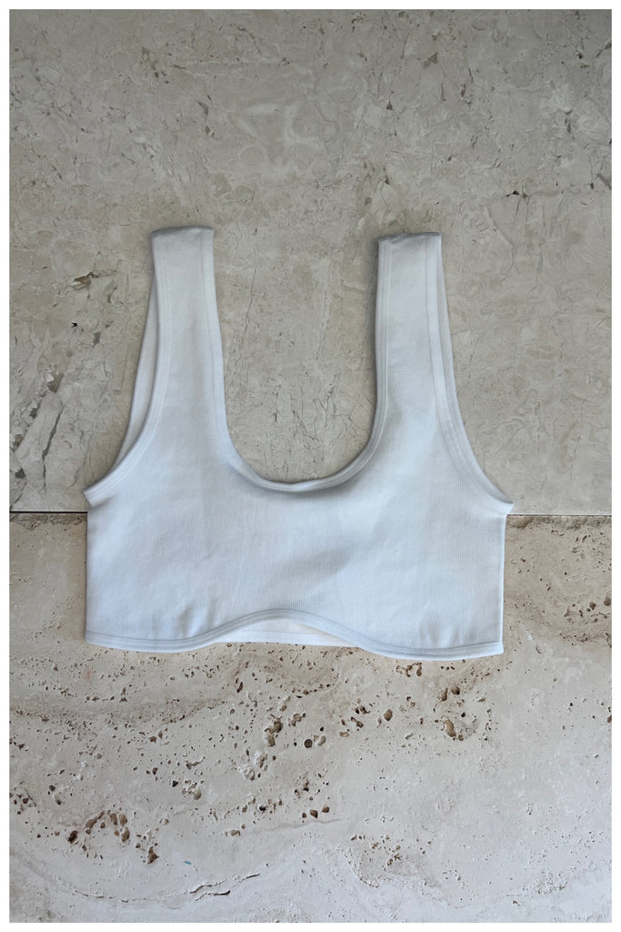 Carter Tank Top (White)
