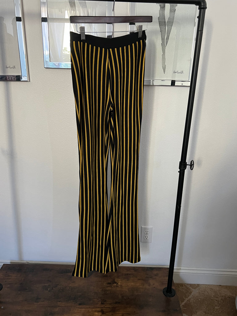 Stripe Pants (Gold/Black)