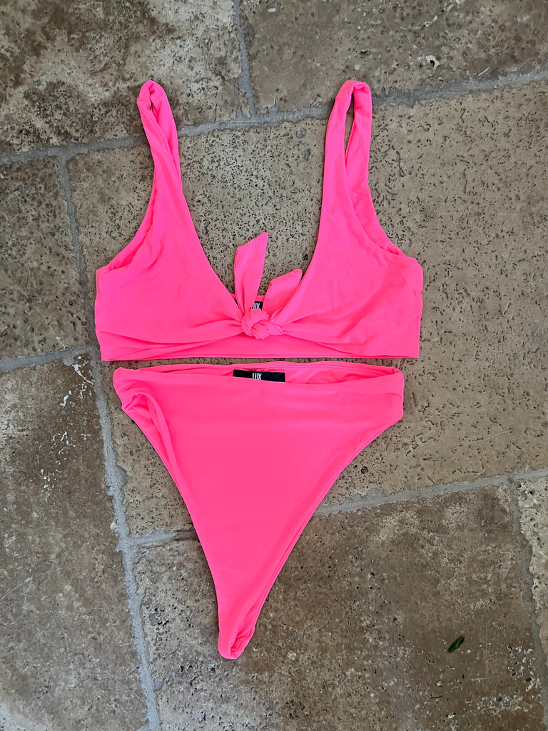 Neon Pink Bikini